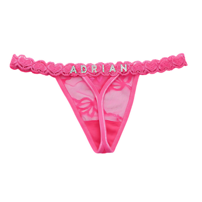 Personalized Name Lingerie